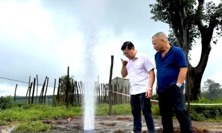 Nhận định ban đầu về hiện tượng giếng khoan tự phun ở Gia Lai