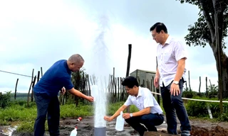 Kết quả xét nghiệm mẫu nước vụ giếng khoan tự phun ở Gia Lai