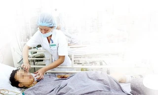 Tại Bệnh viện Bạch Mai, bệnh ban huyết khối giảm tiểu cầu tắc mạch có thể khỏi hoàn toàn nhờ kỹ thuật mới được ứng dụng - Ảnh: Ngọc Thắng