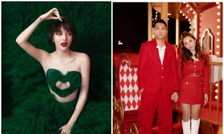 Bảo Anh đẹp “hớp hồn” khi hóa cây thông Noel; Minh Hằng quyết “mua hết trái tim” với WLD 