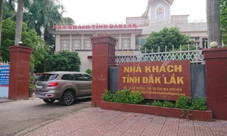 Nhà khách Tỉnh ủy Đắk Lắk, nơi bà Thảo được tuyển vào làm việc sau khi tốt nghiệp ngành kế toán với tên của chị gái