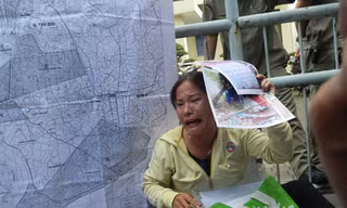 Một người dân Thủ Thiêm nhiều năm đi kêu đòi quyền lợi 