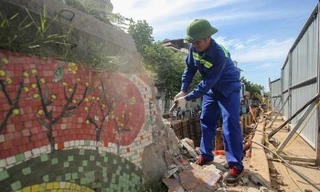 Con đường gốm sứ lập kỷ lục Guinness bị phá dỡ: Đẹp hay chưa đẹp?