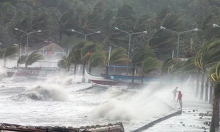 Đường đi của siêu bão Mangkhut Ảnh: TTXVN