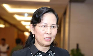 Phó Chủ nhiệm Ủy ban Kiểm tra T.Ư Lê Thị Thủy Ảnh: Như Ý