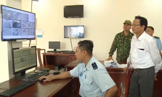 Lực lượng kiểm soát tại cửa khẩu Hoa Lư, khu vực biên giới Tây Nam 