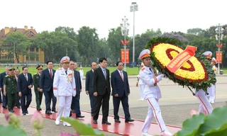 Lãnh đạo Đảng, Nhà nước viếng Chủ tịch Hồ Chí Minh nhân Ngày sinh của Người
