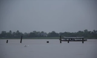 ​Hiện trường xây dựng công viên trái cây Cái Bè.