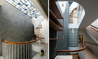 Khoảng 40% diện tích đất được gia đình ở quận 11, TP HCM dành cho giếng trời, sân chơi, trồng cây.