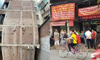 Công trình đồ sộ 4 tầng+1 tum được cấp phép trên khu đất cấp "sổ đỏ" sai quy định hiện đã hoàn thiện