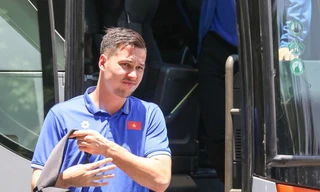 Đội tuyển Việt Nam chịu đựng thời tiết nắng nóng hơn 45 độ C ở Iraq