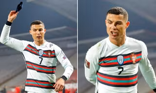 Ronaldo nói gì sau hành động vứt băng đội trưởng?