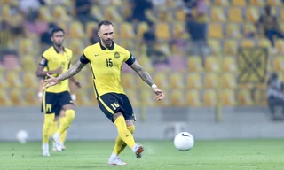 Guilherme De Paula chơi rất tệ ở trận Malaysia thua UAE 0-4