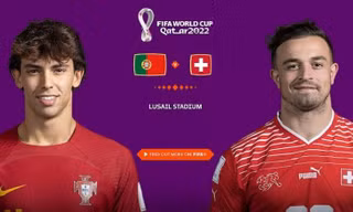 Xem trực tiếp World Cup 2022 Bồ Đào Nha vs Thụy Sĩ, 02h00 ngày 7/12 trên kênh nào của VTV?