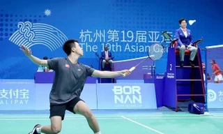 Cầu lông Asiad 19: Nguyễn Hải Đăng thua ngược tay vợt số 1 Thái Lan đầy tiếc nuối
