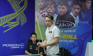 Billiard Việt Nam sôi động với vòng loại giải vô địch thế giới 10 bi 2025