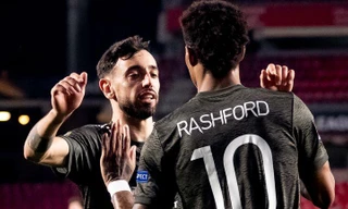 Bruno và Rashford là tác giả hai bàn thắng cho M.U