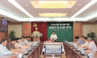 Kỳ họp thứ 39 Uỷ ban Kiểm tra Trung ương