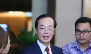 Bộ trưởng Bộ Xây dựng Phạm Hồng Hà - Ảnh: Như Ý