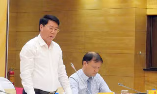 Thứ trưởng Bộ Công an Bùi Văn Nam. Ảnh: Dân Trí