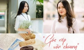 Hai cựu học sinh Đội tuyển Quốc gia lan tỏa tình yêu Văn học với "Gác xép văn chương"