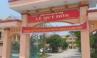 Nam Định: Xúc động tâm thư thầy Hiệu trưởng gửi đến giáo viên, học sinh trường Lê Quý Đôn