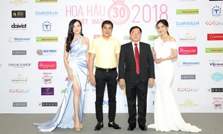 Người nổi tiếng tham dự họp báo chung kết HHVN 2018