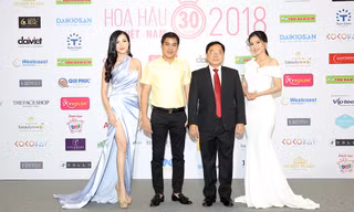Người nổi tiếng tham dự họp báo chung kết HHVN 2018