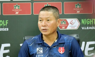 HLV Chu Đình Nghiêm: Cầu thủ Hải Phòng quá cầu toàn, thiếu quyết đoán ở những tình huống quyết định