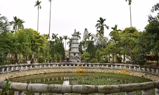 Bảo tàng nông cụ bằng đá độc nhất vô nhị trong ngôi chùa cổ Hải Dương