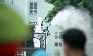 Khử khuẩn toàn bộ Bệnh viện K Tân Triều