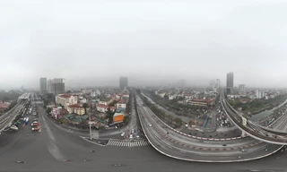 Trời mịt mù sương, Hà Nội lại đón không khí lạnh vào giữa tuần