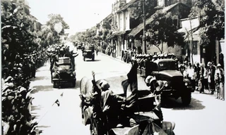 Những hình ảnh của ngày đoàn viên, ngày đoàn quân chiến thắng trở về