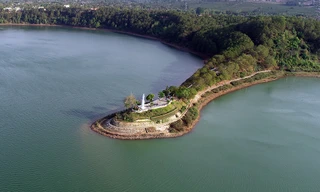 Biển Hồ T'nưng - cung đường tuyệt đẹp tại Tiền Phong Marathon 2021