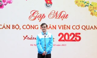Trung ương Đoàn gặp mặt cán bộ, công đoàn viên đầu Xuân Ất Tỵ