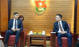 Bí thư Trung ương Đoàn tiếp Đại sứ Venezuela tại Việt Nam