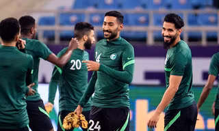 Saudi Arabia ‘luyện võ’ chờ đối đầu tuyển Việt Nam trên sân Mỹ Đình