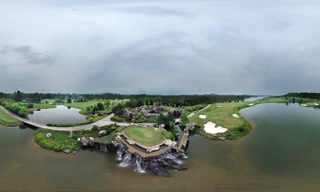 Hố số 19 độc đáo tại Kings Course qua góc nhìn 360 độ