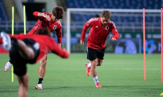 Buổi tập duy nhất đủ cầu thủ của tuyển Nhật Bản tại sân vận động Mỹ Đình ra sao?