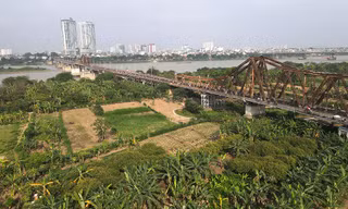 Cận cảnh những lô đất 'đắc địa' nằm trong quy hoạch sông Hồng