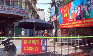 Bên trong các khu dân cư bị phong tỏa gần bệnh viện K 