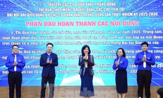 Ra mắt Ban Chấp hành Đoàn các cơ quan Đảng Trung ương 