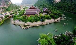 Quần thể danh thắng Tràng An tuyệt đẹp qua góc nhìn 'camera bay'