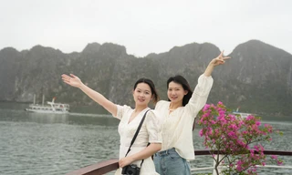 Khoảnh khắc đáng nhớ của thanh niên Trung Quốc trước di sản thế giới Vịnh Hạ Long