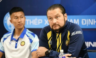 HLV Velizar Popov: 'Thép Xanh Nam Định rất mạnh, nhưng chúng tôi đá sân khách thường có kết quả tốt’