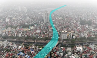 Toàn cảnh đường vành đai 2,5 được Hà Nội đầu tư 2.500 tỷ đồng làm đoạn Nguyễn Trãi - Đầm Hồng 