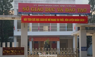 Sở GD&ĐT tỉnh Sơn La, nơi nhiều cán bộ dính tiêu cực nâng điểm.