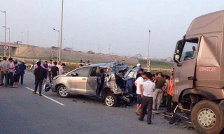 Tài xế Lê Ngọc Hoàng tại phiên tòa phúc thẩm.