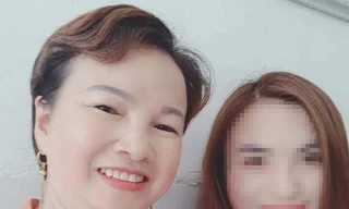 Bị cáo Trần Thị Hiền và con gái Cao Mỹ Duyên.