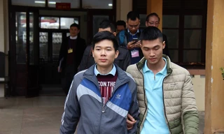 Bị cáo Hoàng Công Lương tại tòa.